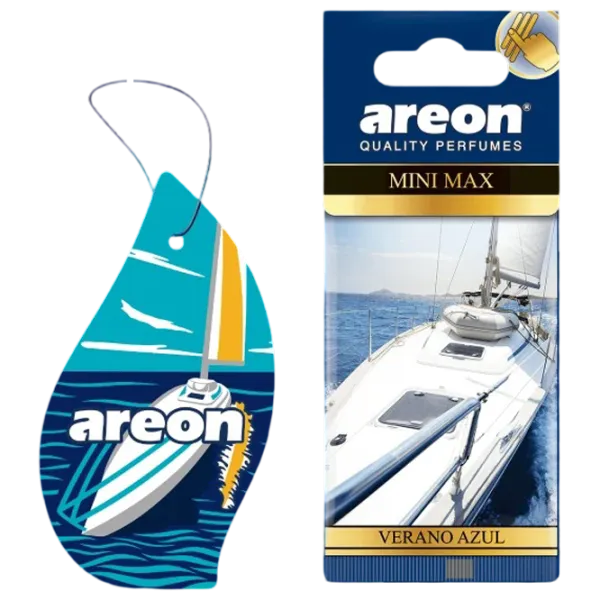 Ароматизатор для авто Areon Mini Max Verano Azul / / на зеркале photo 1