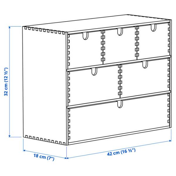 Органайзер Ikea Moppe  / Массив photo 5