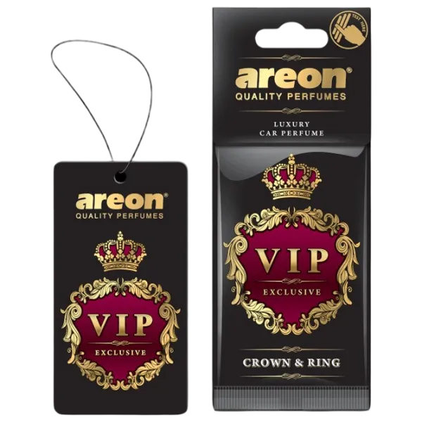 Ароматизатор для авто Areon VIP Корона и кольцо / / на зеркале photo 1