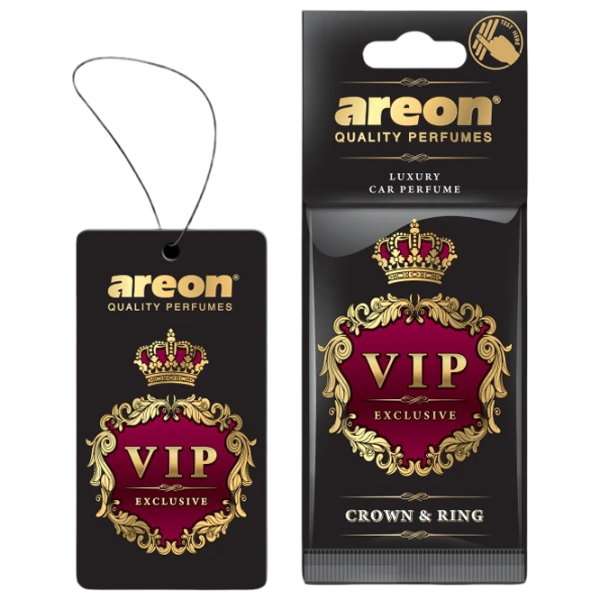 Ароматизатор для авто Areon VIP Корона и кольцо / / на зеркале photo 1
