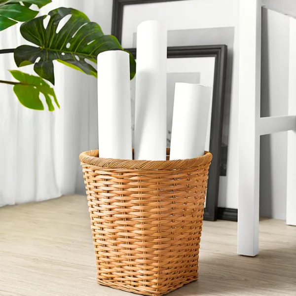 Корзина Ikea Trummis 10л / Ротанг photo 3