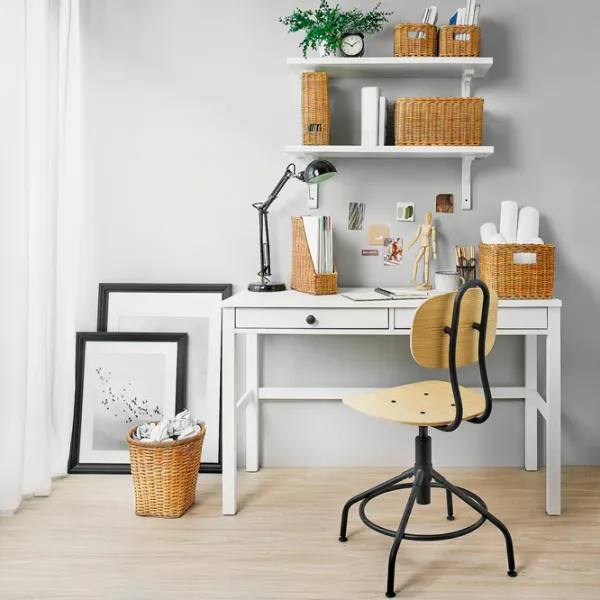 Корзина Ikea Trummis 10л / Ротанг photo 4