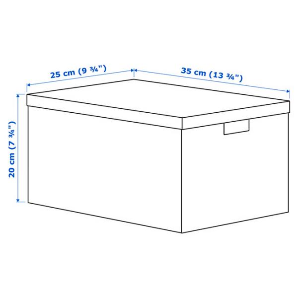 Коробка Ikea Tjena  / Hârtie  photo 6