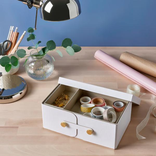 Коробка Ikea Spinnrock  / Hârtie  photo 4