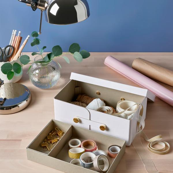 Коробка Ikea Spinnrock  / Hârtie  photo 5