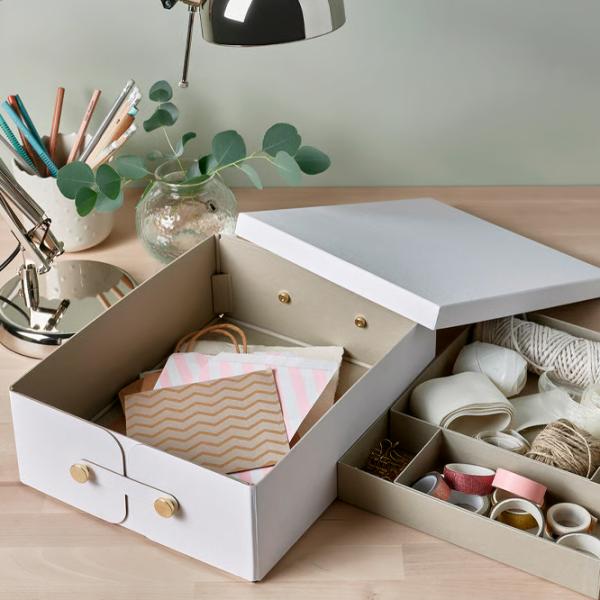 Коробка Ikea Spinnrock  / Hârtie  photo 5