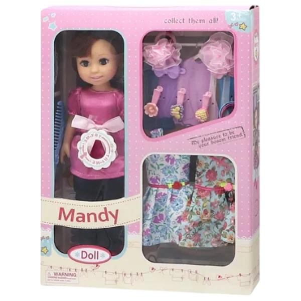 Păpușă Essa Toys Mandy YM19-4E model / 3+ photo 1 Păpușă Essa Toys Mandy YM19-4E model / 3+ photo 1
