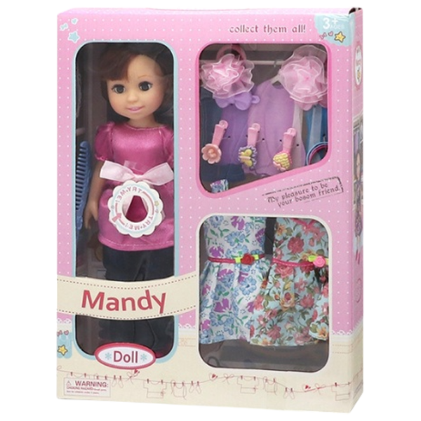 Păpușă Essa Toys Mandy YM19-4E model / 3+ photo 1 Păpușă Essa Toys Mandy YM19-4E model / 3+ photo 1