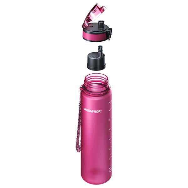 Sticlă pentru apă Aquaphor City Pink photo 2