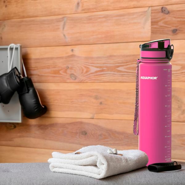 Бутылка для воды Aquaphor City Light Pink photo 4