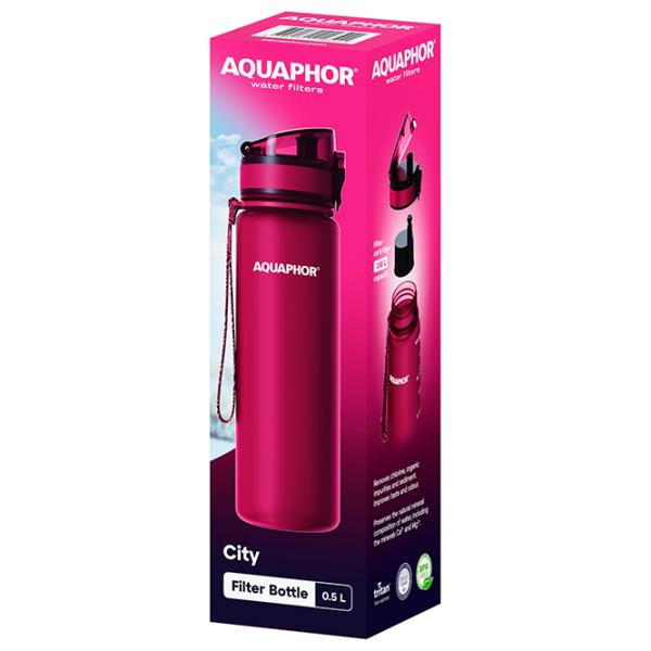 Sticlă pentru apă Aquaphor City Ruby photo 5