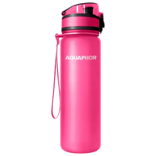 Sticlă pentru apă Aquaphor City Pink photo 1