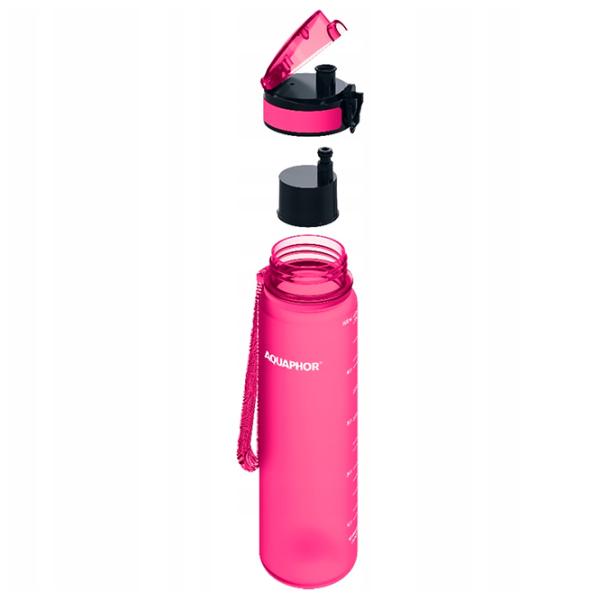 Sticlă pentru apă Aquaphor City Pink photo 4