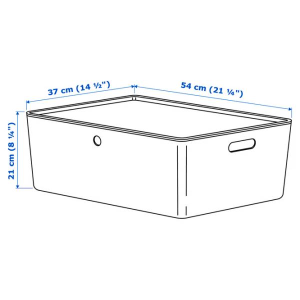Контейнер Ikea Kuggis  / Пластик photo 4