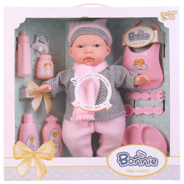 Păpușă Essa Toys Bonnie LD77005C bebeluș / 3+ photo 1