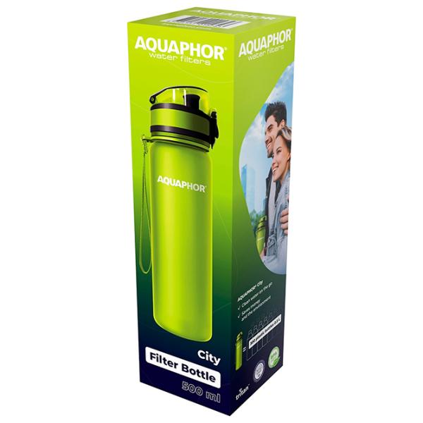 Sticlă pentru apă Aquaphor City Green photo 4