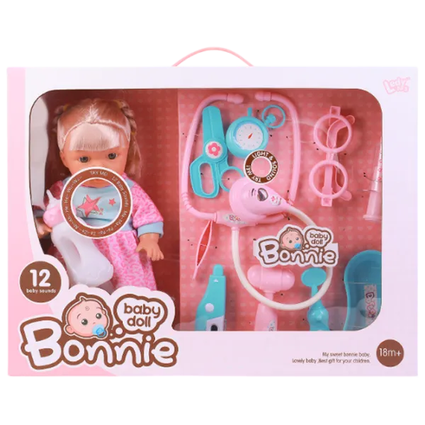 Păpușă Essa Toys Bonnie LD9905D-1 bebeluș / 3+ photo 1