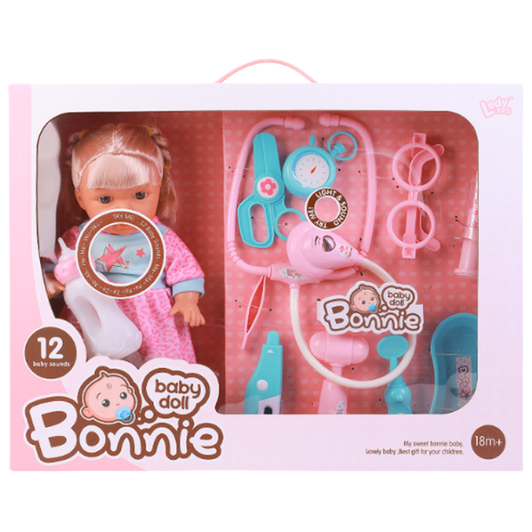 Păpușă Essa Toys Bonnie LD9905D-1 bebeluș / 3+ photo 1