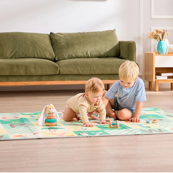 Covoraş pentru joc Hape Alphabet (E0120) 0+/ Dreptunghiular/ Multicolor photo 2