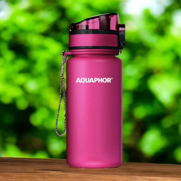 Sticlă pentru apă Aquaphor City Pink photo 5