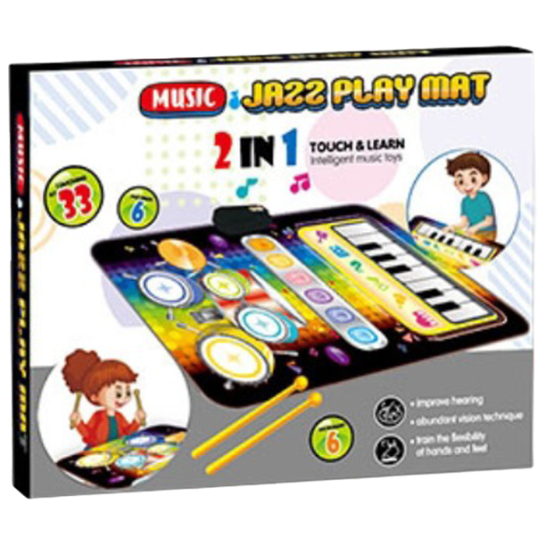 Игровой коврик Essa 757-58 () 0+/ Прямоугольный/ Черный photo 3