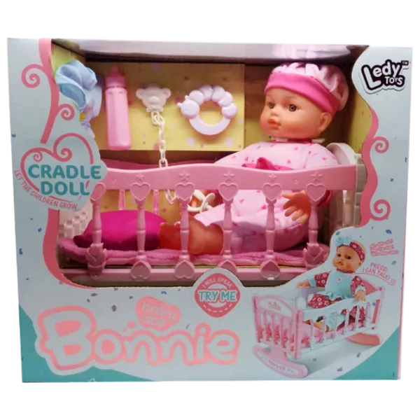 Păpușă Essa Toys Bonnie LD69001F bebeluș / 3+ photo 1