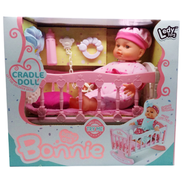 Păpușă Essa Toys Bonnie LD69001F bebeluș / 3+ photo 1