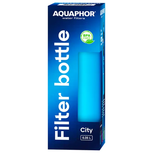 Sticlă pentru apă Aquaphor City Blue photo 4