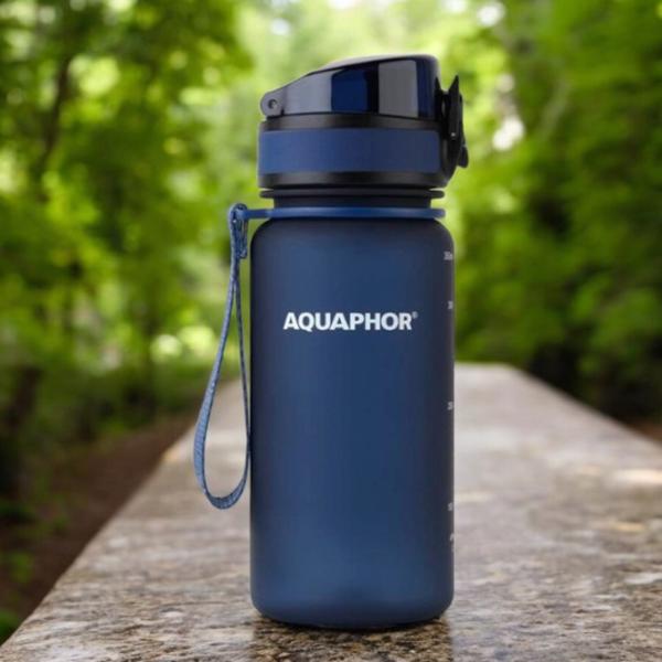 Sticlă pentru apă Aquaphor City Dark Blue photo 4