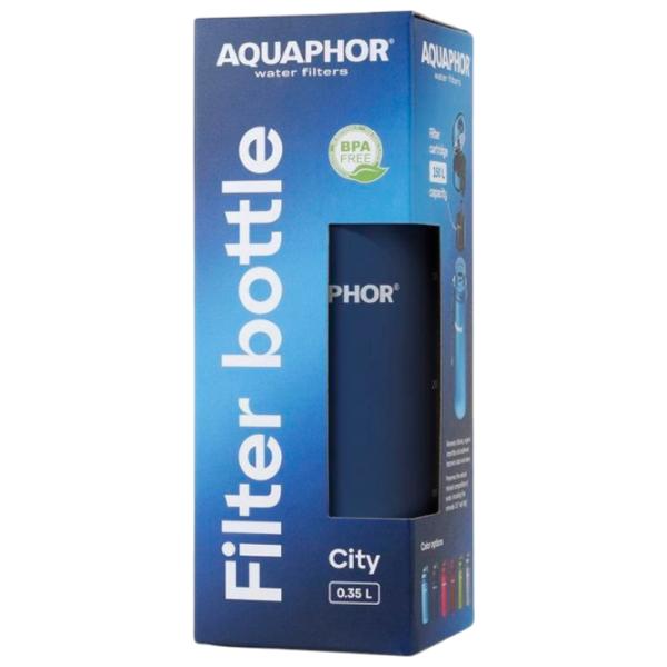 Sticlă pentru apă Aquaphor City Dark Blue photo 5