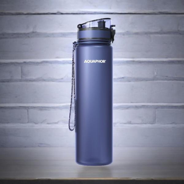 Бутылка для воды Aquaphor City Тёмно синий photo 4