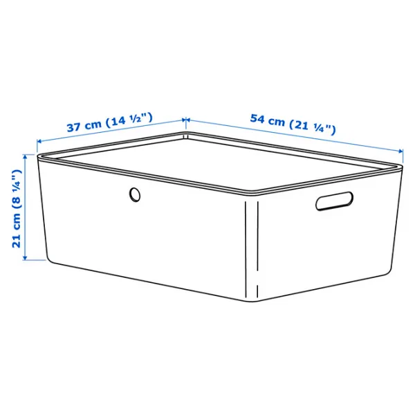 Контейнер Ikea Kuggis  / Пластик photo 5