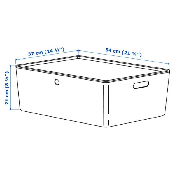 Контейнер Ikea Kuggis  / Пластик photo 5
