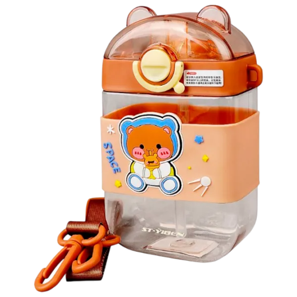 Sticlă pentru apă Kids Nico Space Beer Brown photo 1