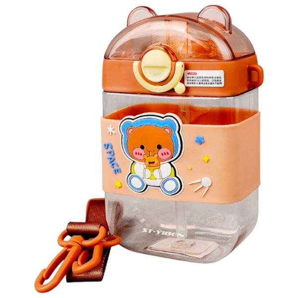 Sticlă pentru apă Kids Nico Space Beer Brown photo 1