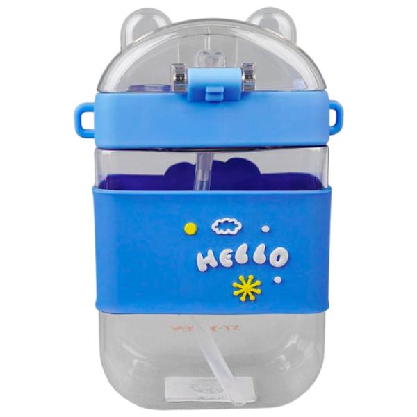 Sticlă pentru apă Kids Nico Hello Panda Blue photo 2