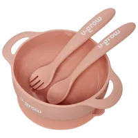 Набор U-GROW UG-SET11PK Для девочек / 6+ месяцев / Розовый