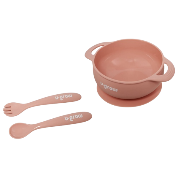 Set U-GROW UG-SET11PK Pentru fetițe / 6+ luni / Pink photo 2 Set U-GROW UG-SET11PK Pentru fetițe / 6+ luni / Pink photo 2