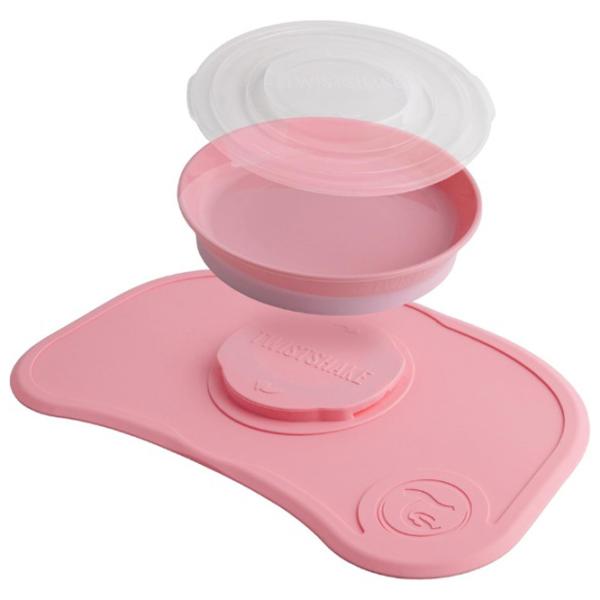 Set Ugrow Twistshake Click-Mat Unisex / 6+ luni / Pink photo 3