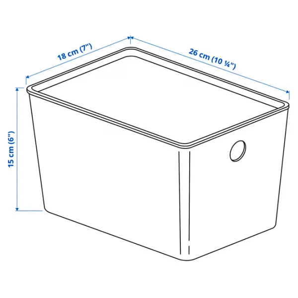 Container Ikea Kuggis  / Bambus photo 5