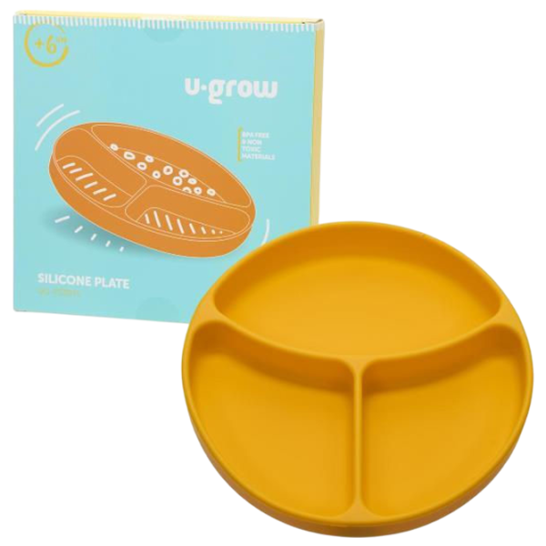 Farfurie U-GROW UG-FS30YL Unisex / 6+ luni / Yellow photo 5