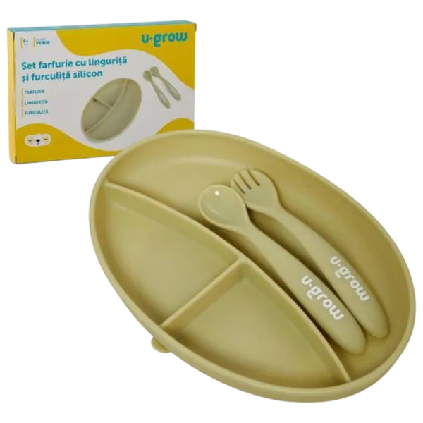 Set U-GROW UG-SET9OV Unisex / 6+ luni / Olive photo 3