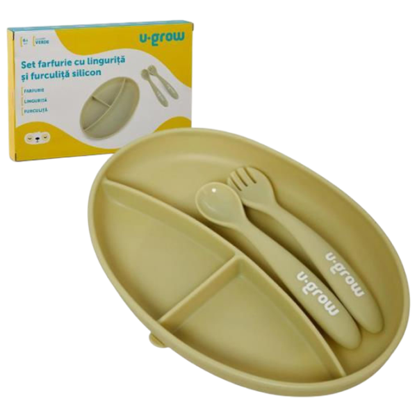 Set U-GROW UG-SET9OV Unisex / 6+ luni / Olive photo 3