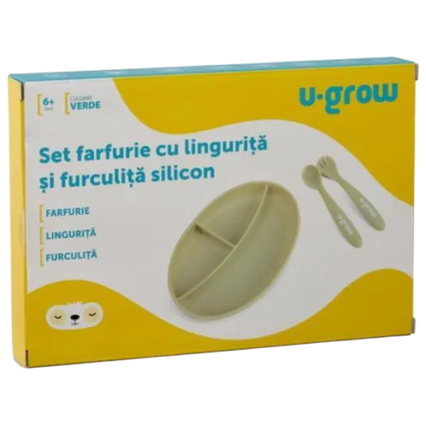 Set U-GROW UG-SET9OV Unisex / 6+ luni / Olive photo 4