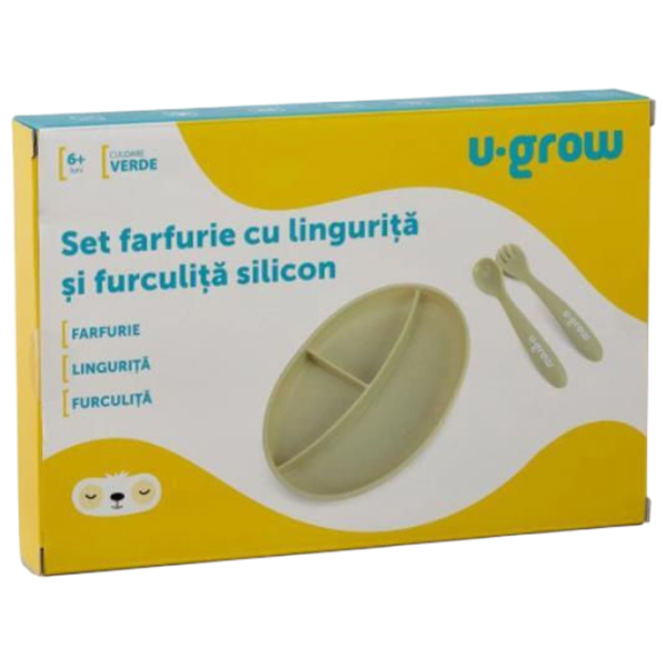 Set U-GROW UG-SET9OV Unisex / 6+ luni / Olive photo 4