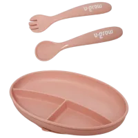 Набор U-GROW UG-SET9PK Для девочек / 6+ месяцев / Розовый