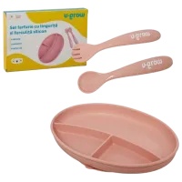Set U-GROW UG-SET9PK Pentru fetițe / 6+ luni / Pink photo 3