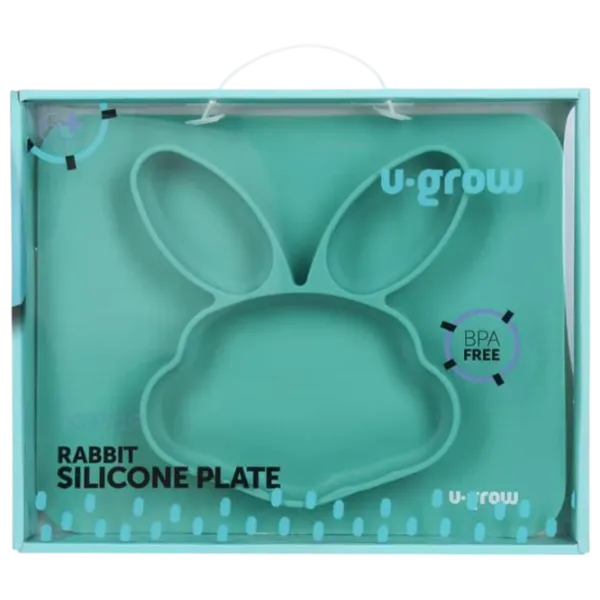 Farfurie U-GROW UG-FS11IP Unisex / 6+ luni / Blue photo 3