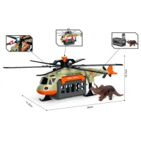 Elicopter Wenyi Dino Rescue WY960A / / Black Brown photo 5