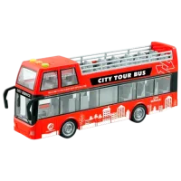 Autobuz Wenyi Light & Sound Bus WY916A  / / Gray Red